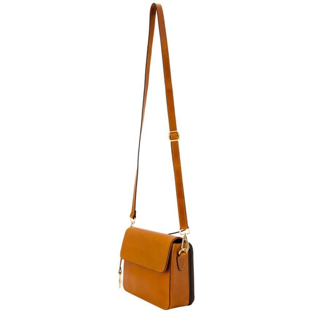Smith & Wesson Essential Crossbody Concealed Carry Purse Tan - Image 3