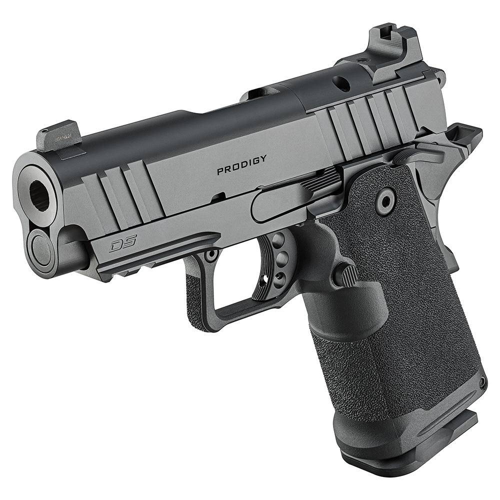 Springfield Armory 1911 DS Prodigy Compact Handgun 9mm Luger 15rd Magazines (2) 3.5" Barrel Black - Image 4