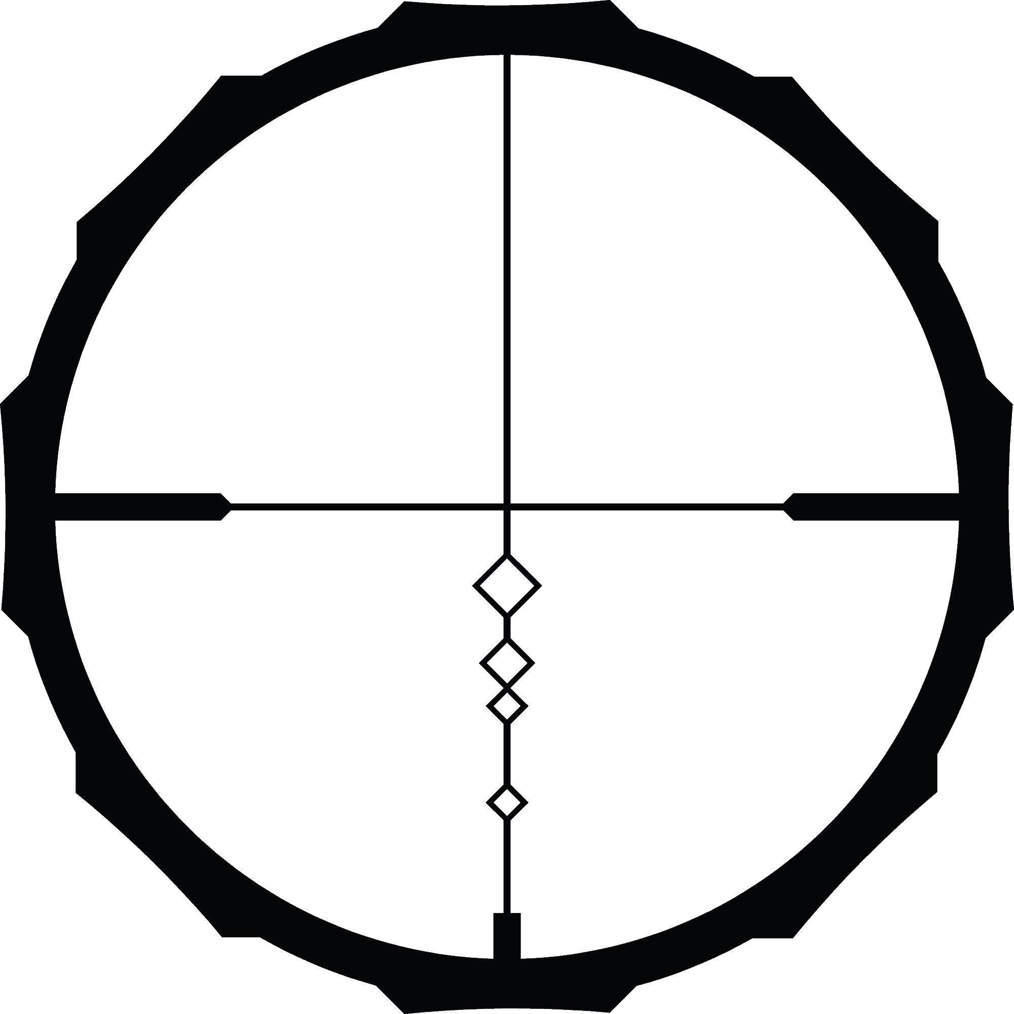 Crimson Trace Brushline Pro Rifle Scope - 3-12x42mm 30mm SFP BDC PRO Non-llum - Image 2