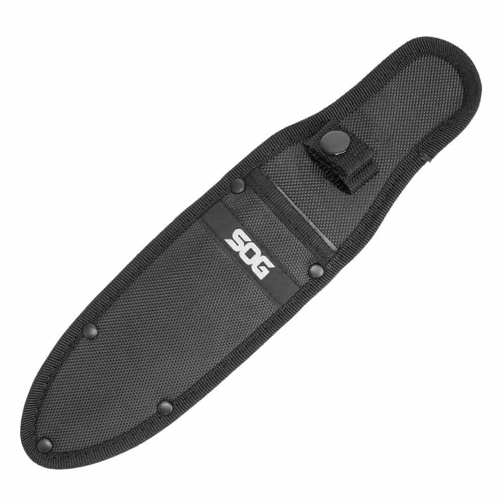 SOG Knives Rip Tide Fixed Knife 6-1/2" Spear Point Blade Black Green - Image 7