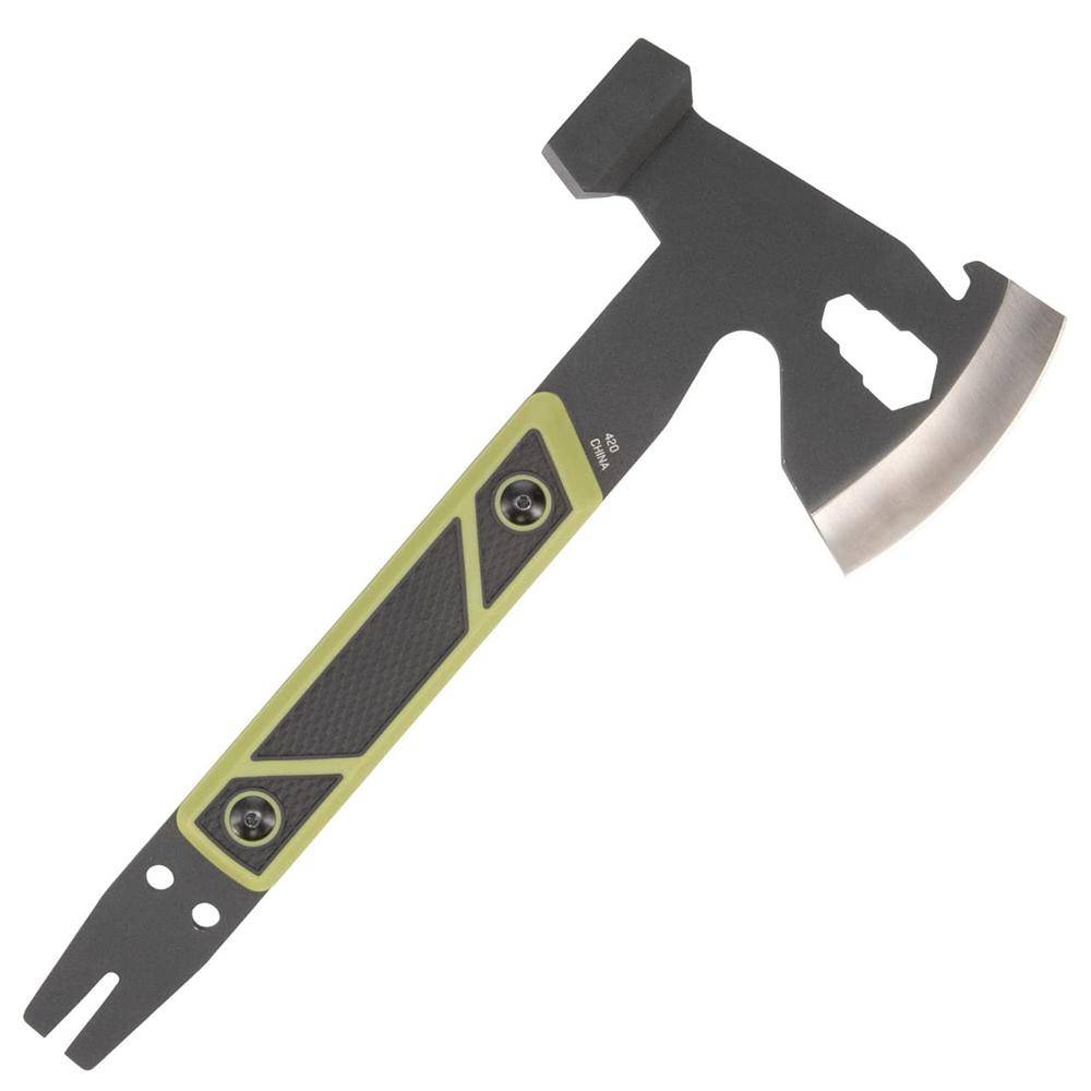 SOG Knives Dual Strike Ax 3" Blade Black Green - Image 2