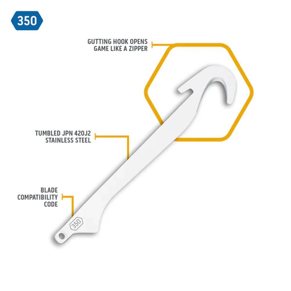 Outdoor Edge 3.5'' Gutting Blade Pack 4/ct - Image 2