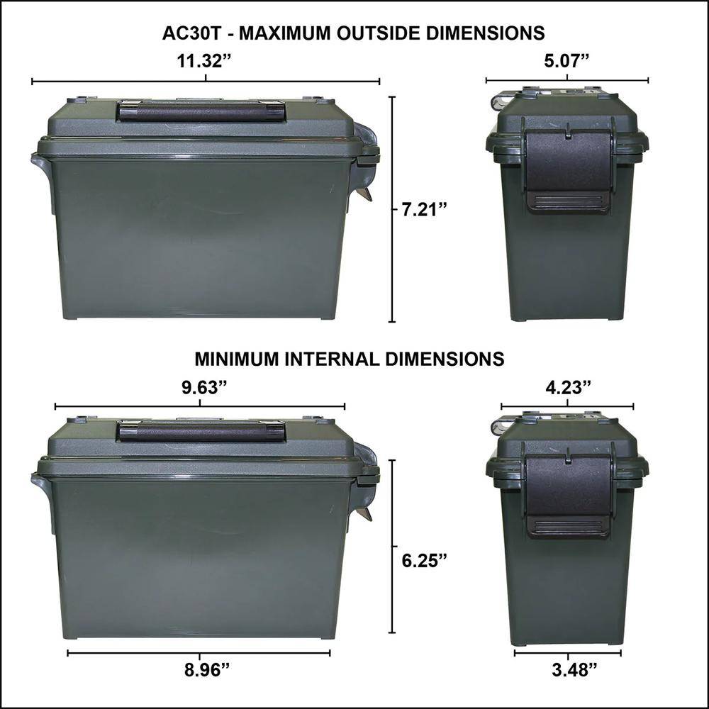 MTM Limited Edition 1776 Multi-Can Ammo Crate .30 Cal - Image 3