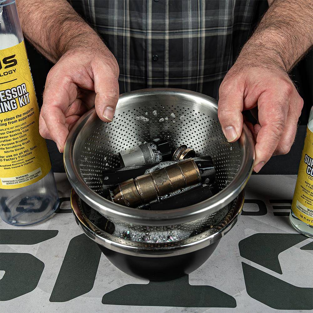 Otis Suppressor Cleaning Fluid Concentrate 16 oz Bottle - Image 3