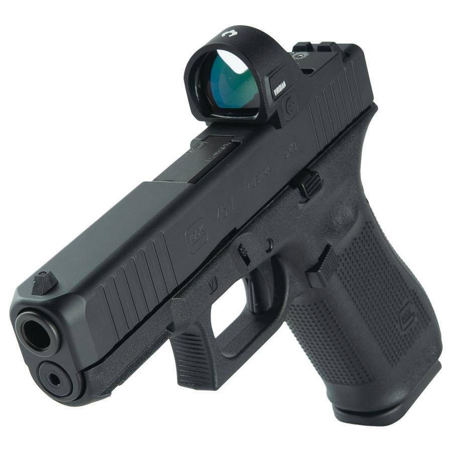 Glock V-Series Optic Ready Model 45 Handgun 9mm Luger 17rd Magazines(3) 3.7" Barrel Black Cerakote Viridian RFX35 Optic Austria - Image 3