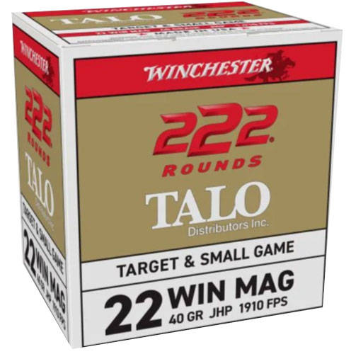 WIN TALO 22WMR 40GR JHP 222/2220 - Image 2