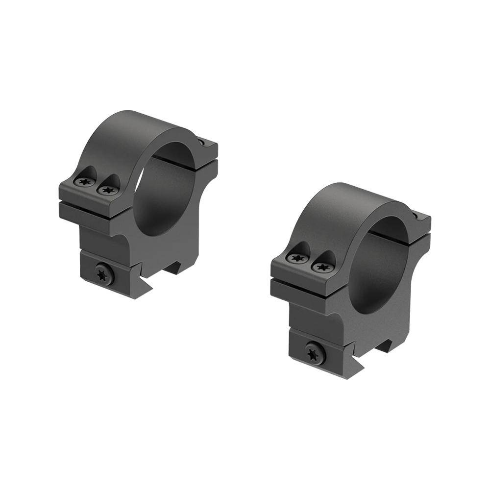 Leupold Open Range Rimfire Cross-Slot Rings 1" High Black - Image 2