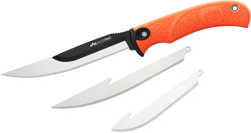 Outdoor Edge Razormax Replaceable Fixed Knife Orange 5" Boning Blade Orange - Image 5