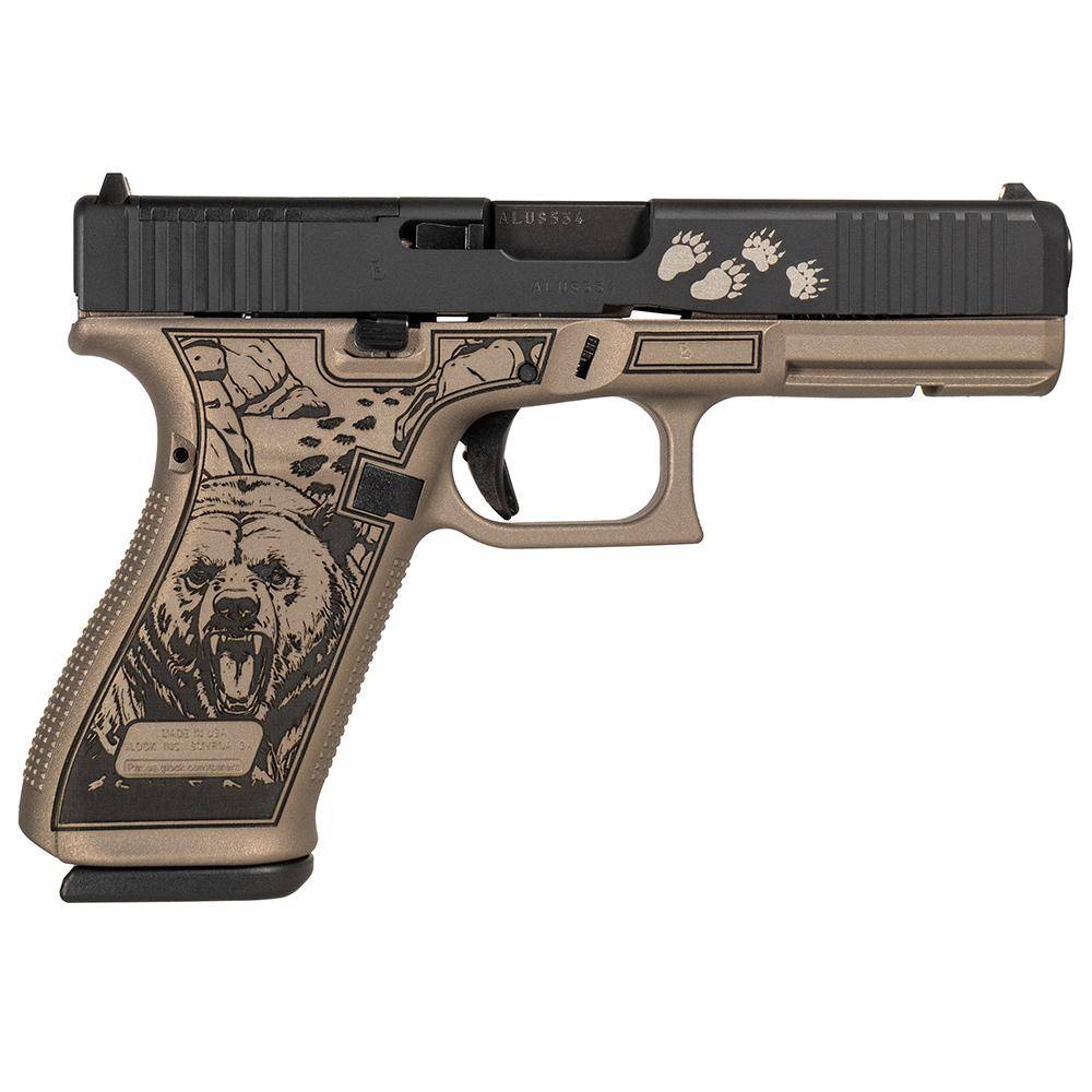 Glock V-Series Model 20 "Bear" Handgun 10mm Auto 15rd Magazines (3) 4.61" Ported Barrel US Made