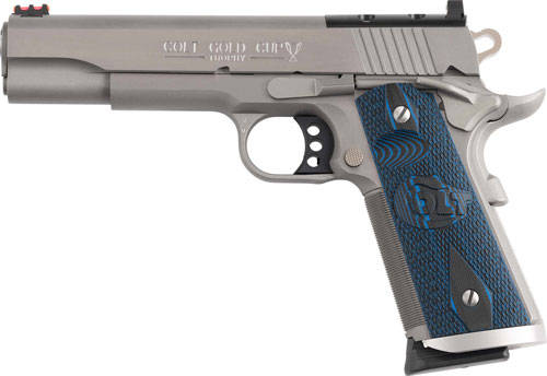 Colt Gold Cup Trophy Handgun .45 Auto 8rd Magazine 5" Barrel Stainless G10 Grips Optic Ready - Image 3