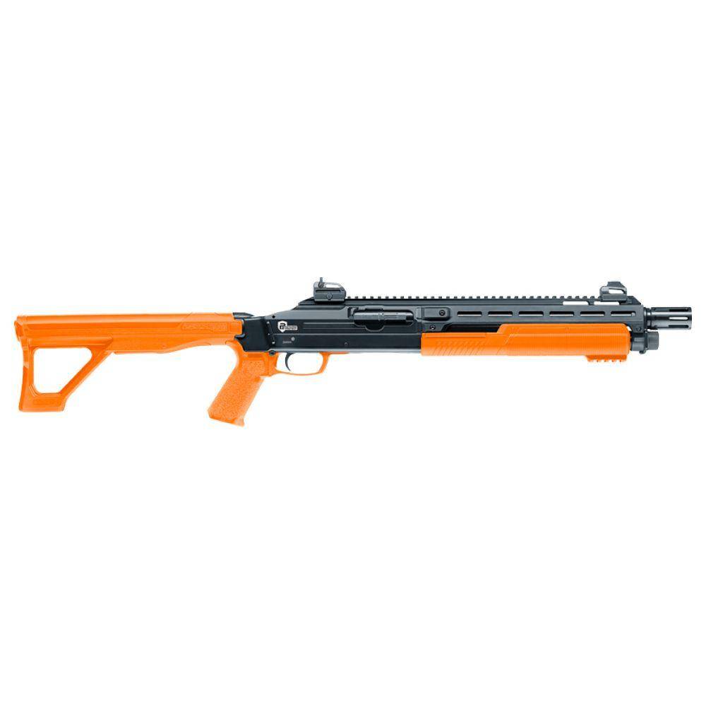 Umarex HDX Pepper Ball Shotgun 68 caliber Airgun Black and Orange 425 fps