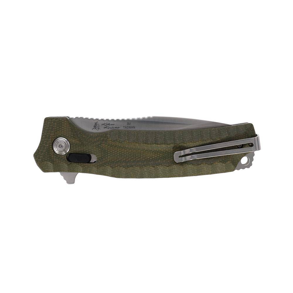 SOG Knives Hidaka XR Folding Knife 4" Modified Tanto Blade Olive - Image 6