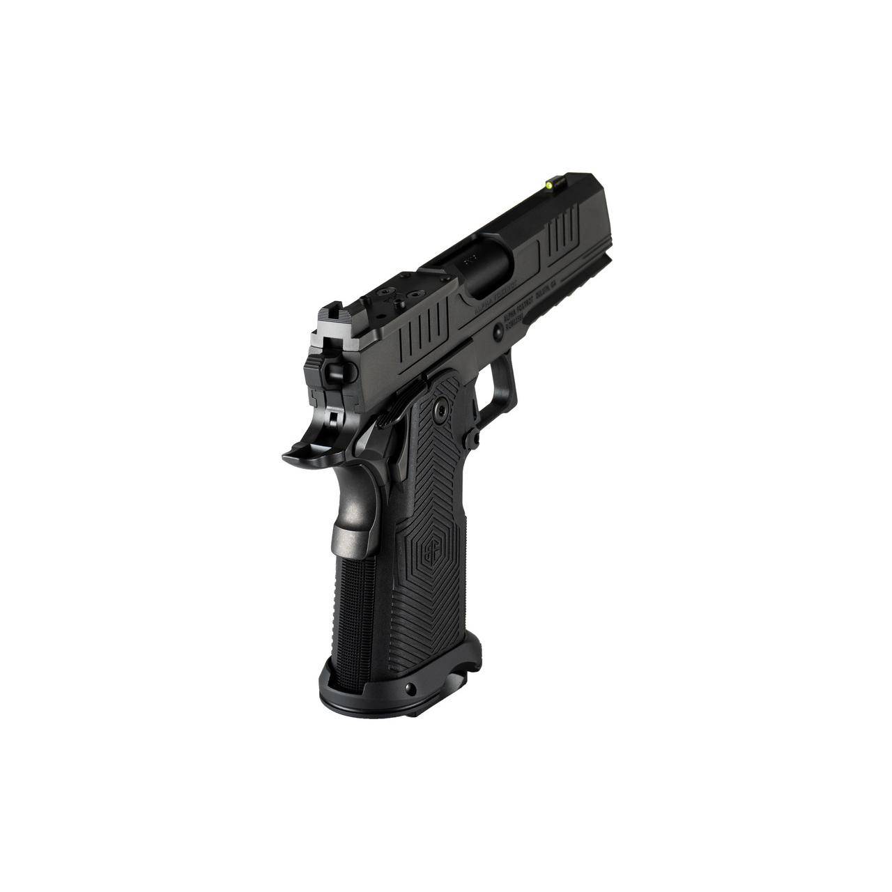 Alpha Foxtrot AF1911-Romulus MOS Adapter Handgun 9mm Luger 17(1) & 20rd(1) Magazines 4.25" Bull Barrel DLC Black - Image 2