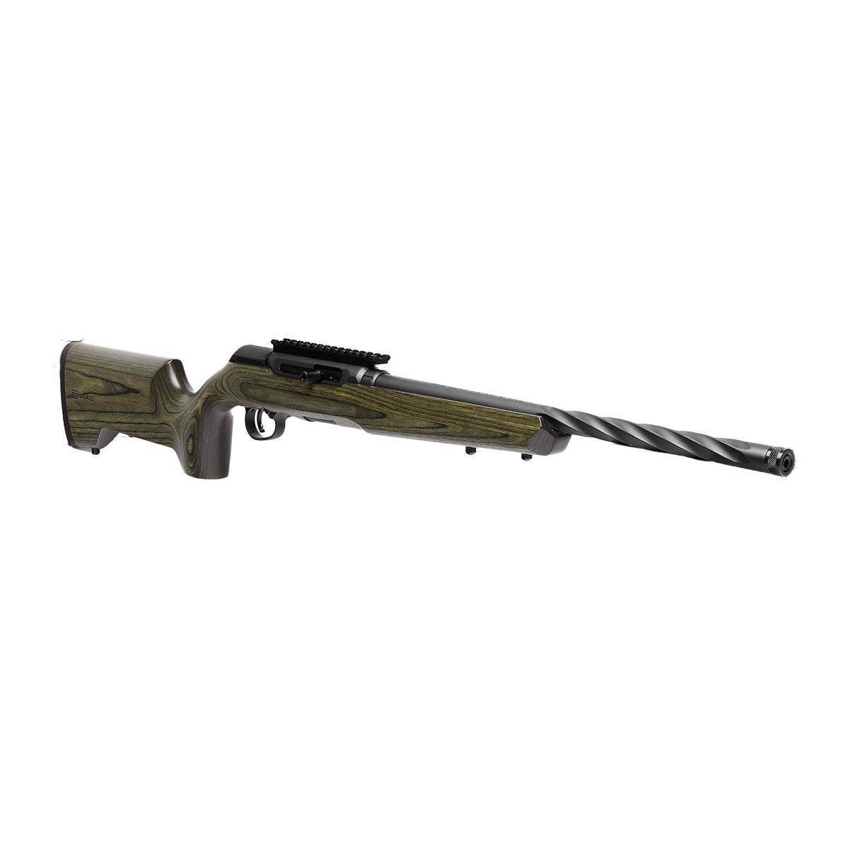 Savage Arms A22 Timber Tactical Rifle .22 LR 10rd Magazine 18" Threaded Barrel OD Green Stock - Image 4