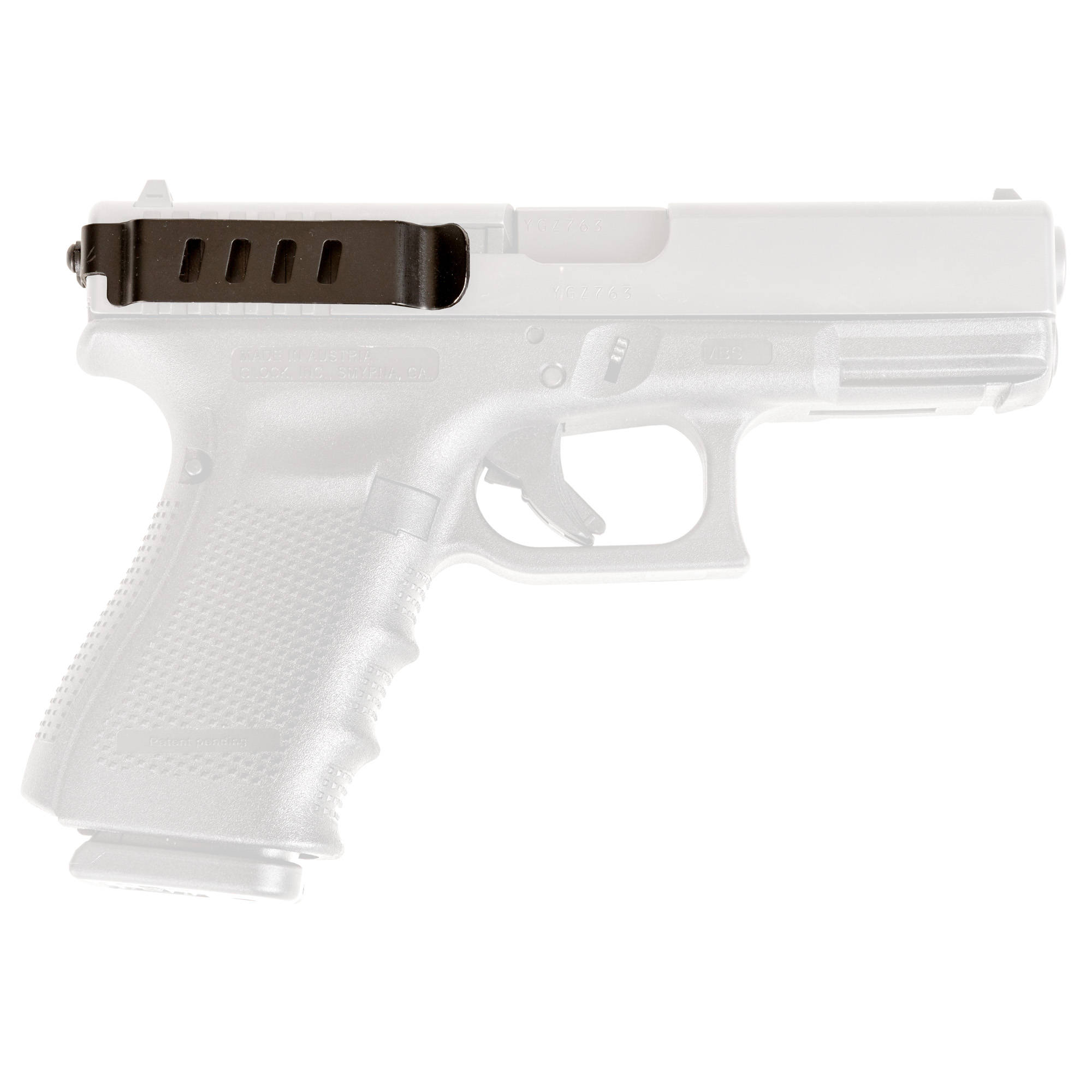 Techna Clip Concealment System Holster for Glock Black Ambi - Image 2