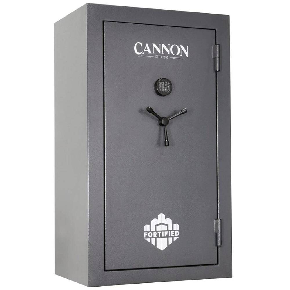 Cannon Fortified 49-Gun Gun Safe Dark Grey 60 Minutes Fire Rated - Image 2