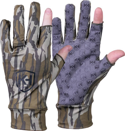 Knight & Hale Run N' Gun Gloves One Size Mossy Oak Original Bottomland - Image 2