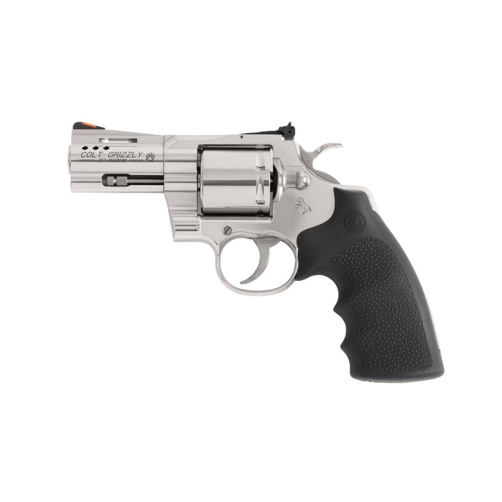Colt Grizzly Handgun .357 Mag 6rd Capacity 3'' Barrel Stainless Frame Rubber Grips