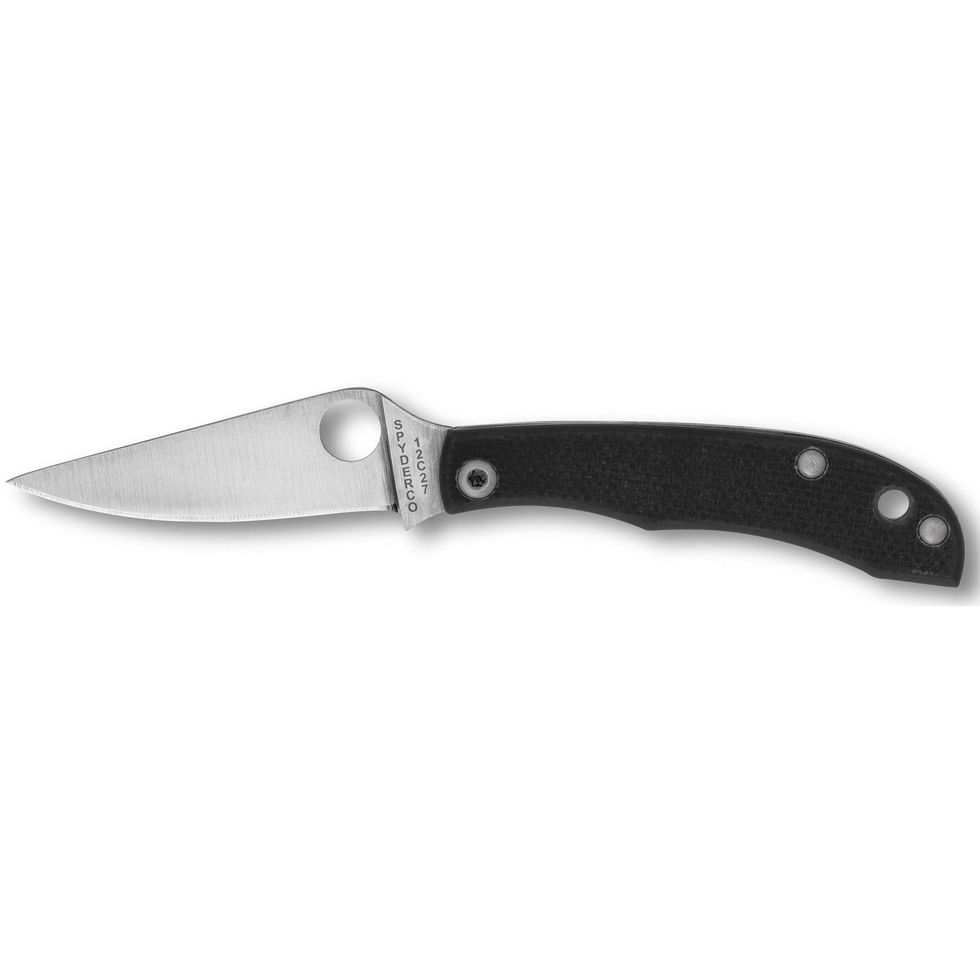 SPYDERCO HONEYBEE G-10 1.68" BLK