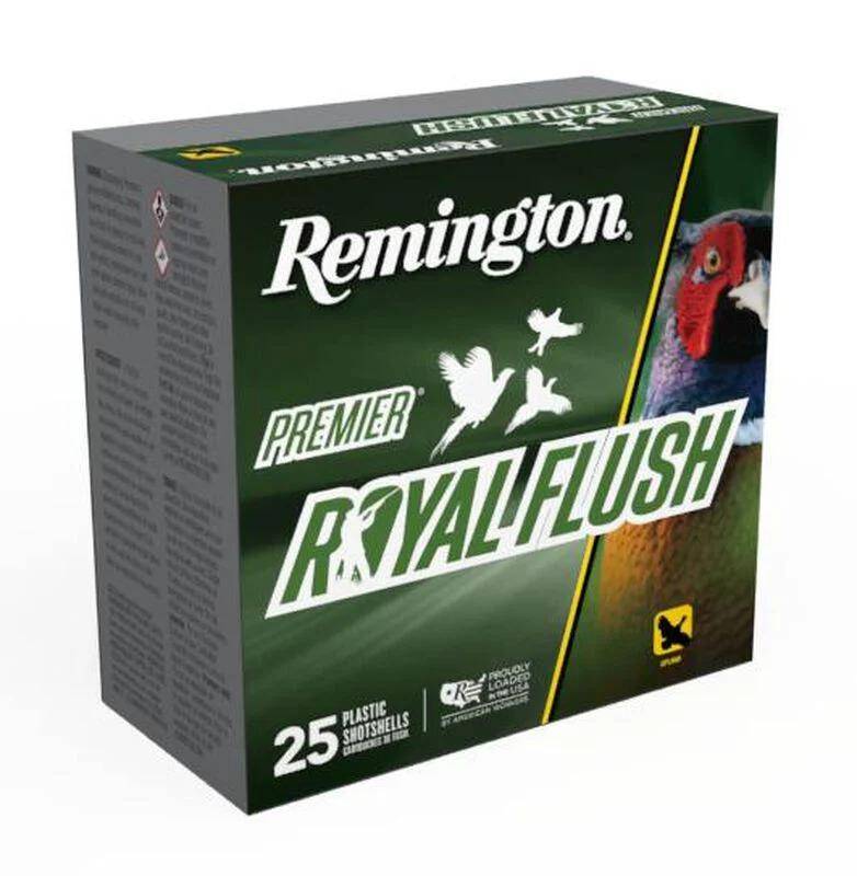 Remington Premier Royal Flush Shotshells 12ga 2-3/4" 1-1/4oz 1300 fps #7.5 25/ct