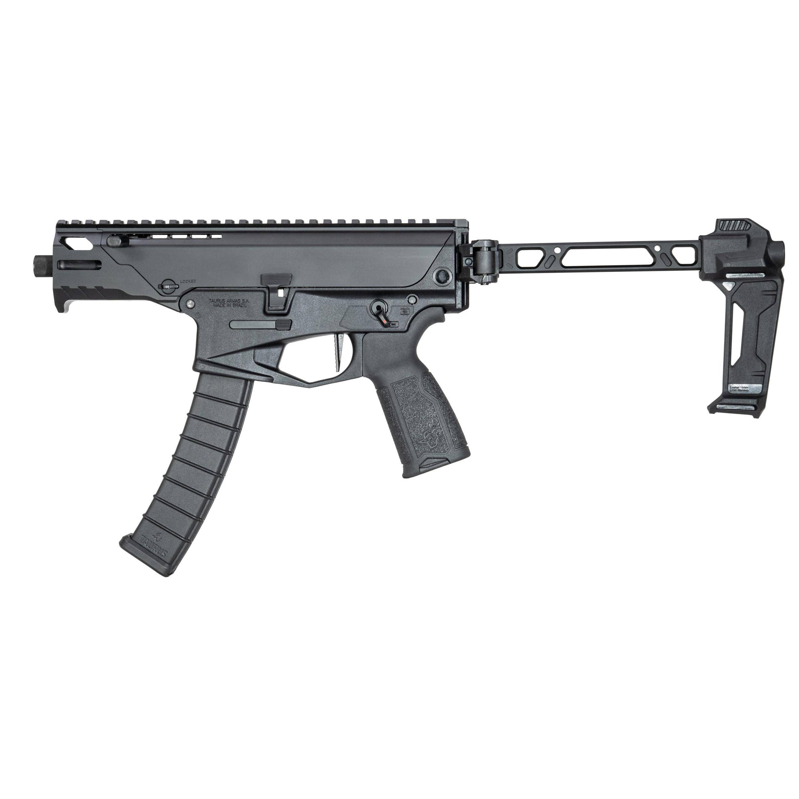 Taurus RPC Pistol 9mm Luger 32rd Magazines(2) 4.5" Threaded Barrel Black SI Brace - Image 2