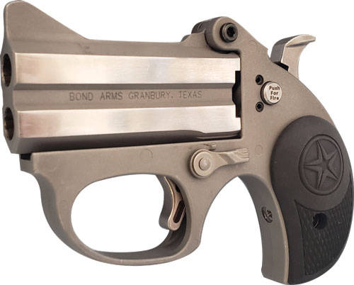 Bond Arms Stinger RS Handgun 38 SPL 2/rd 3" Barrel Silver with Black Grips - Image 2