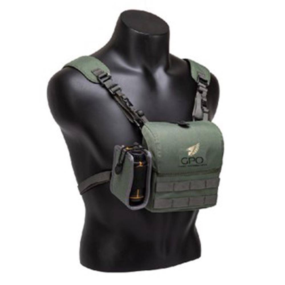 German Precision Optics Polariz Binocular Bundle 10x42 Green Black with Harness Tripod Adaptor - Image 4