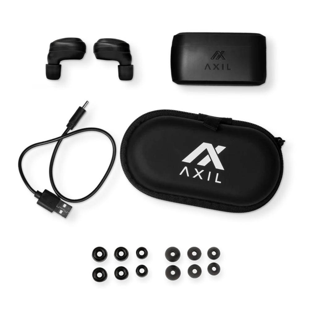 Axil XCOR Pro Digital Electronic Ear Buds with Bluetooth 21-23dB Black - Image 11