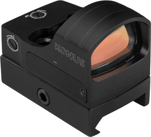 Konus Fission-MR Micro Red Dot Multi-Reticle Weaver Mount & Deltapoint Pro Base - Image 5