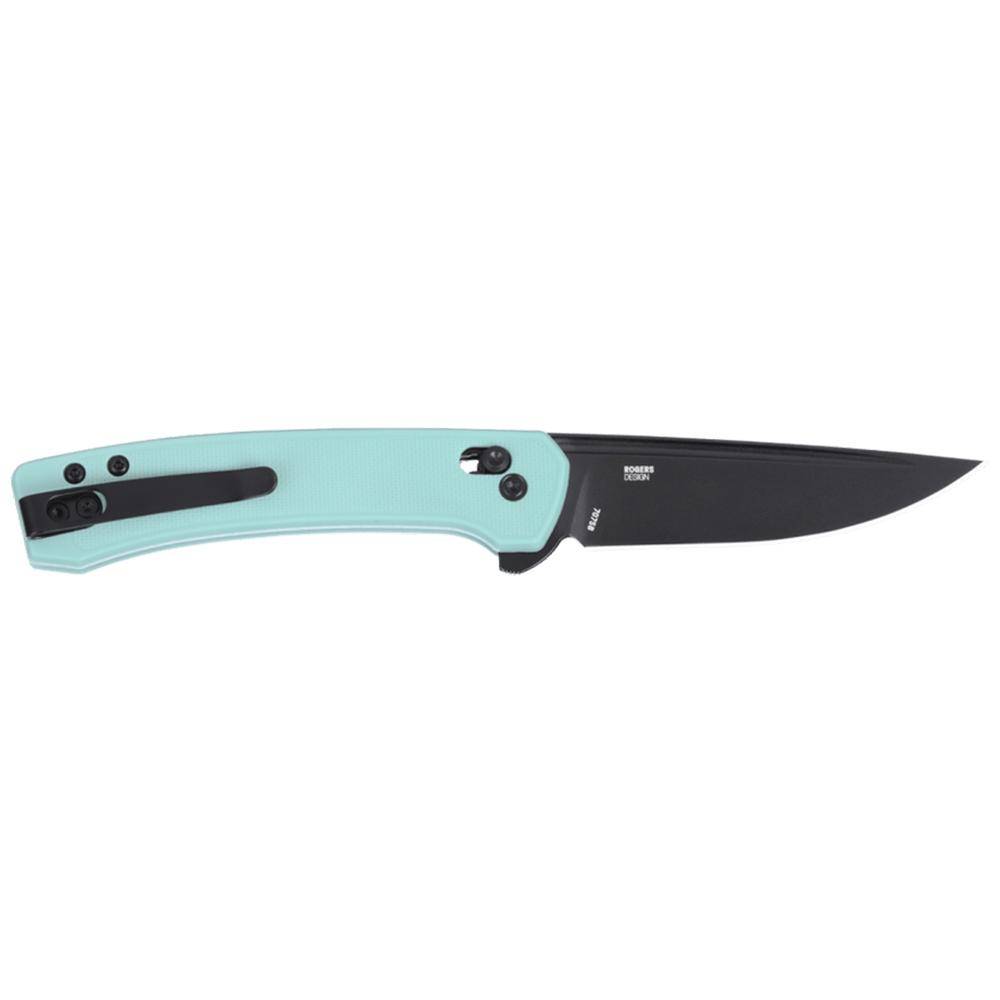 CRKT Q Compact Folding Knife 3" Drop Point Blade Blue - Image 2