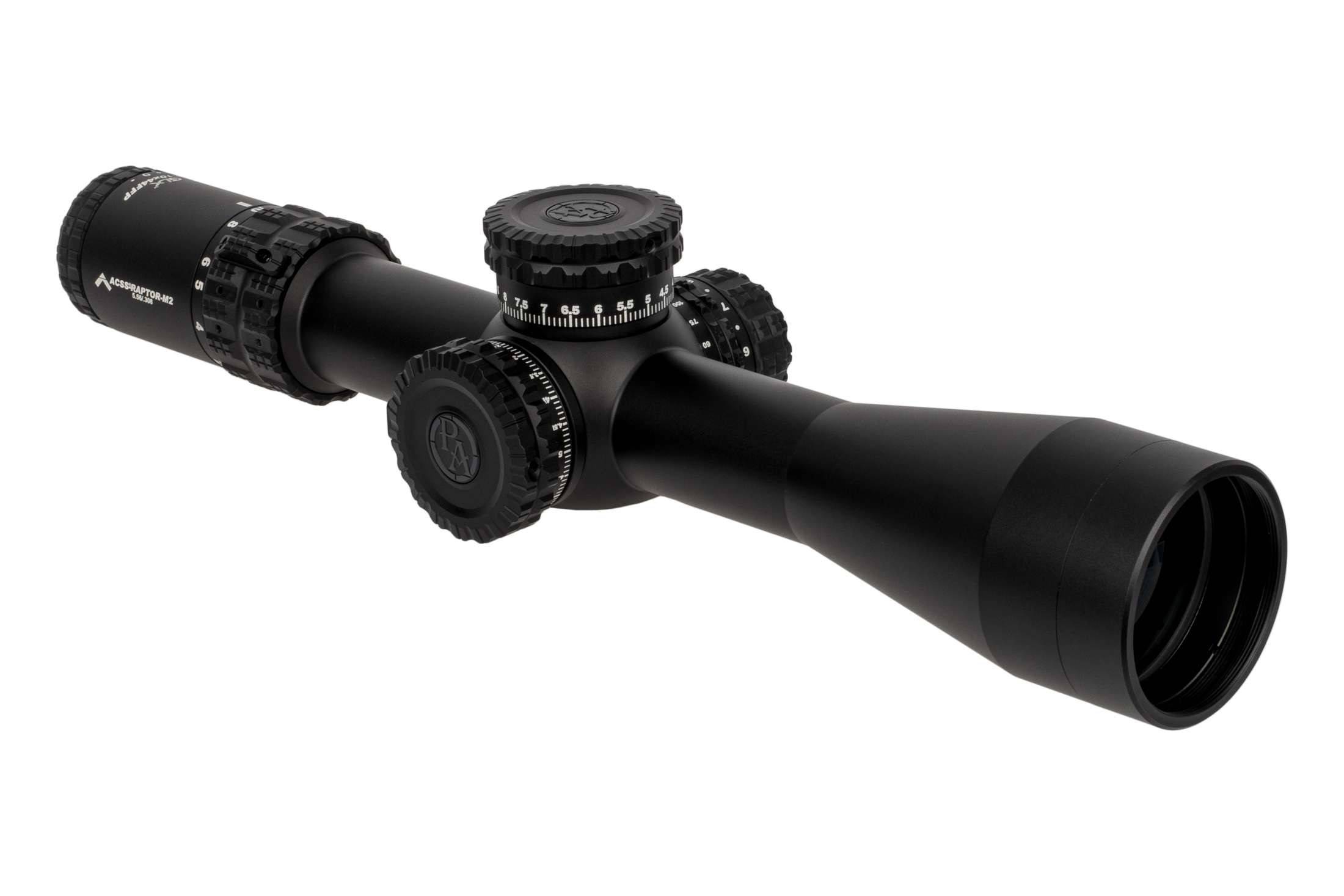 Primary Arms GLx 2.5-10x44 FFP Rifle Scope - Illuminated ACSS RAPTOR M2 Reticle - 5.56 / 5.45 / .308 - Image 2