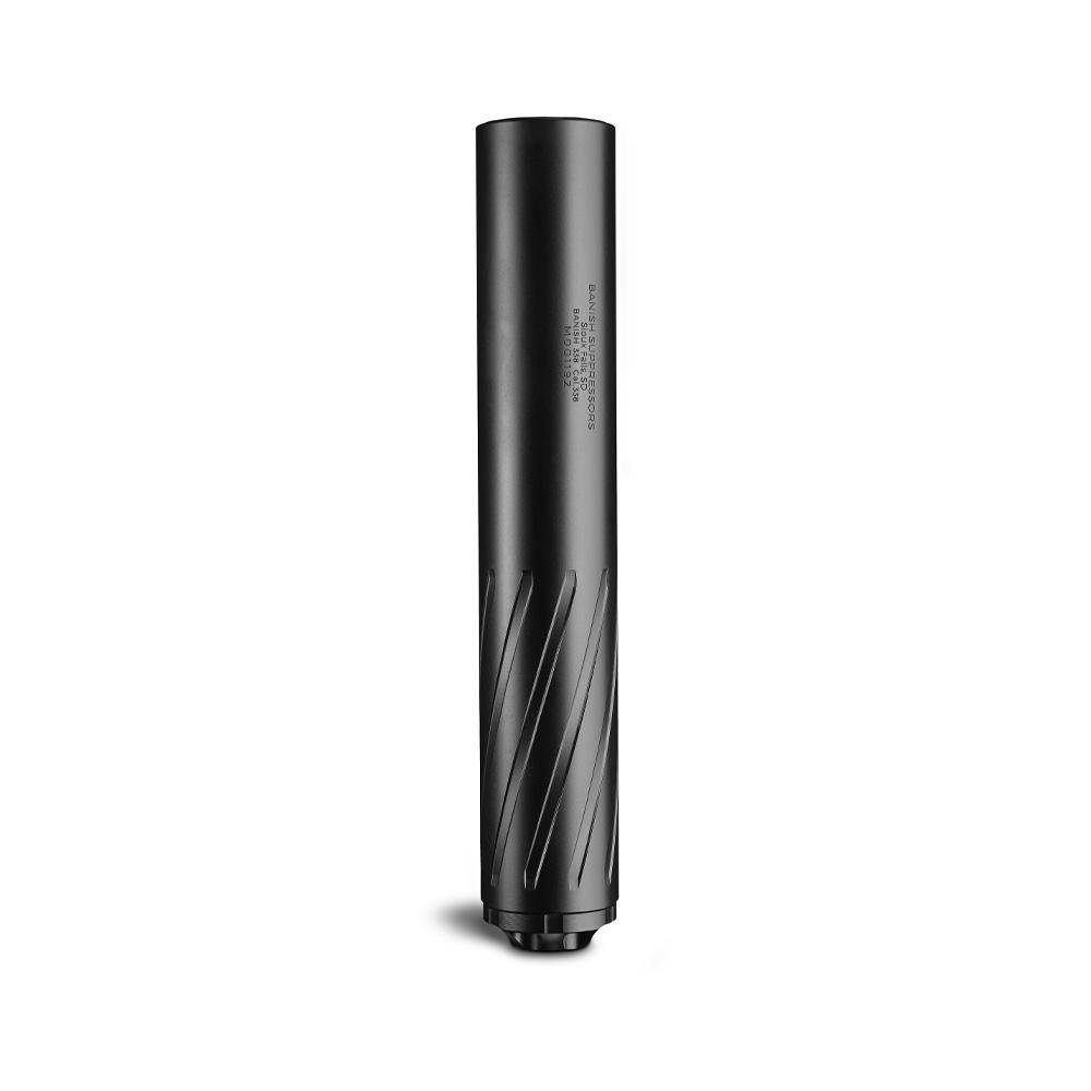 Banish 338 Direct Thread Suppressor .338 Cal Titanium/Inconel 5/8"x24 Black 9.1" Length