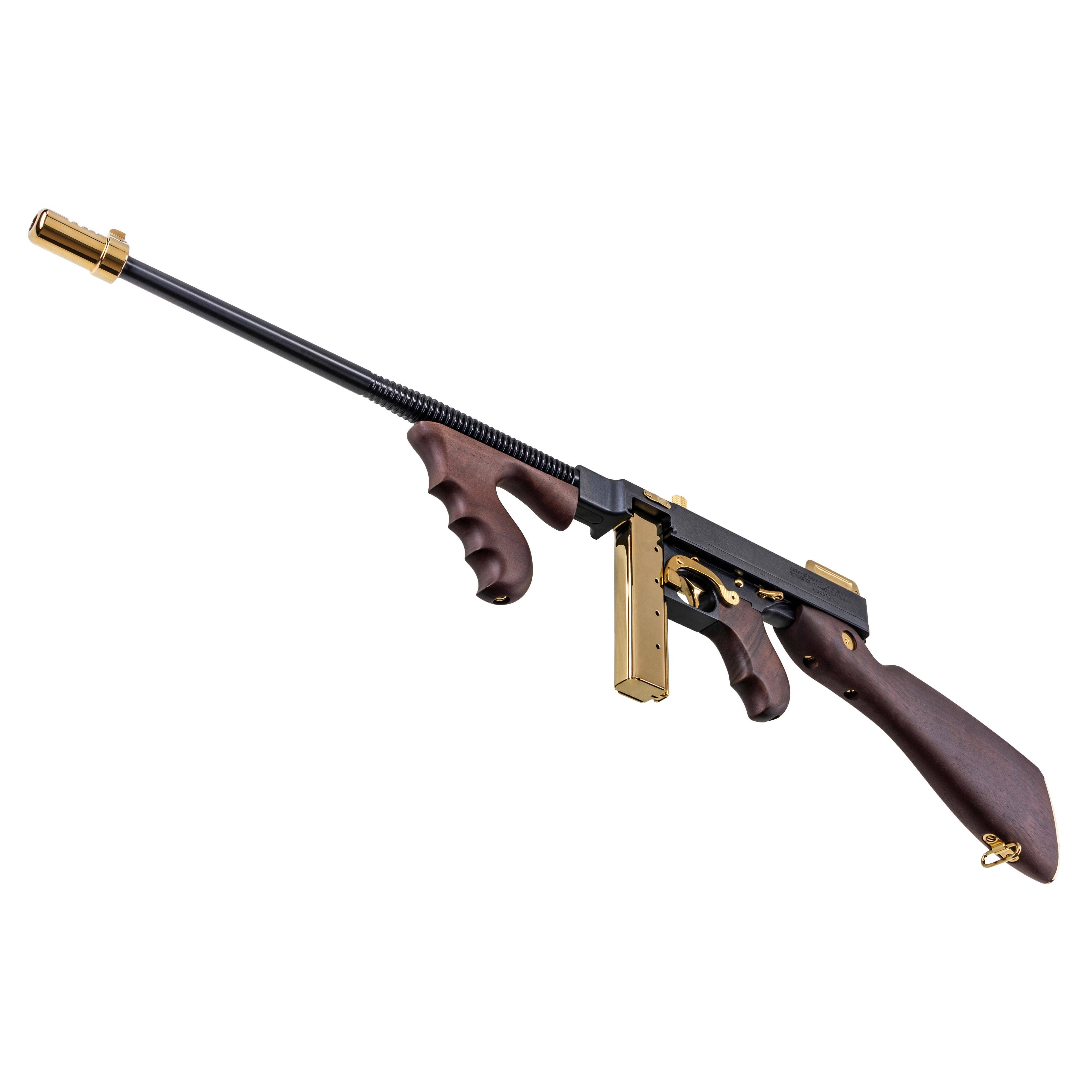 Kahr Auto Ordanace 1927A-1 Dlx Rifle .45 Auto 20rd Magazine 18" Barrel Black w/Gold Walnut Furniture - Image 4