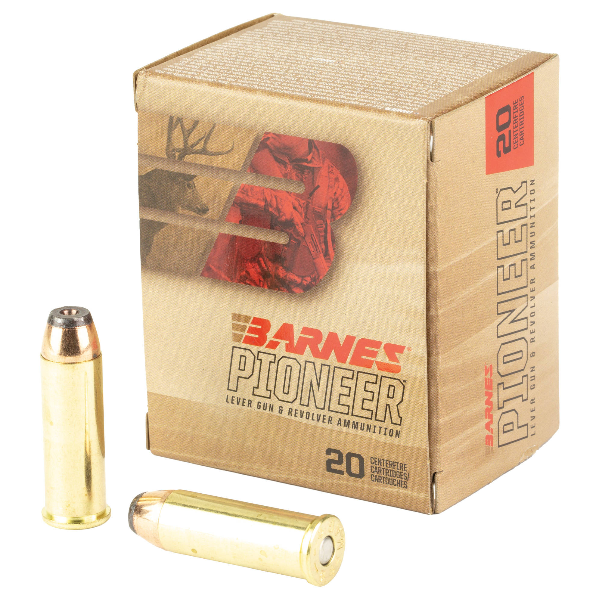 BARNES PIONER 44MAG 300GR 20/200