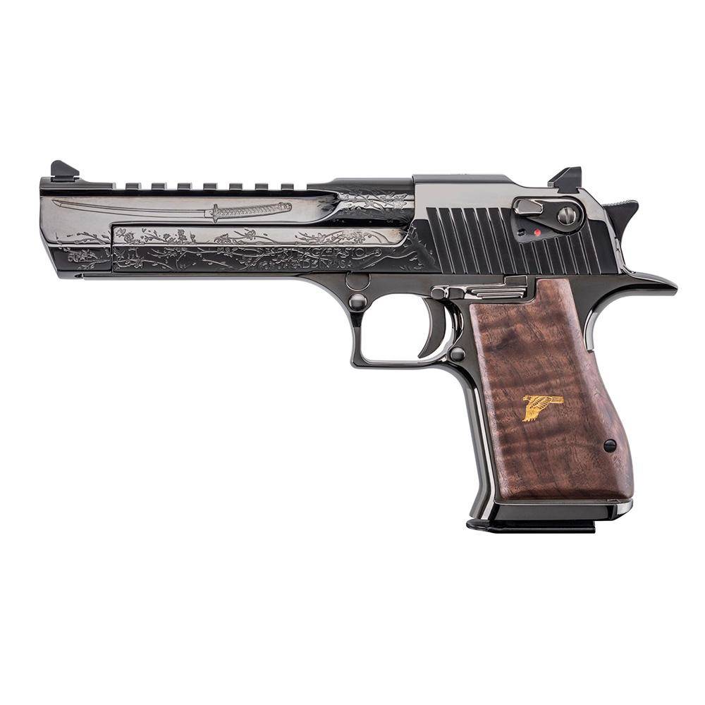 Magnum Research "Dueling Katanas" Desert Eagle Mark XIX Handgun .50 AE 7rd Magazine 6" - BLEMISHED - Image 6