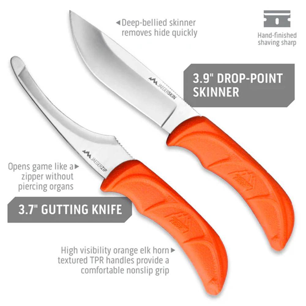 Outdoor Edge JaegerPair Fixed Knives - Image 3