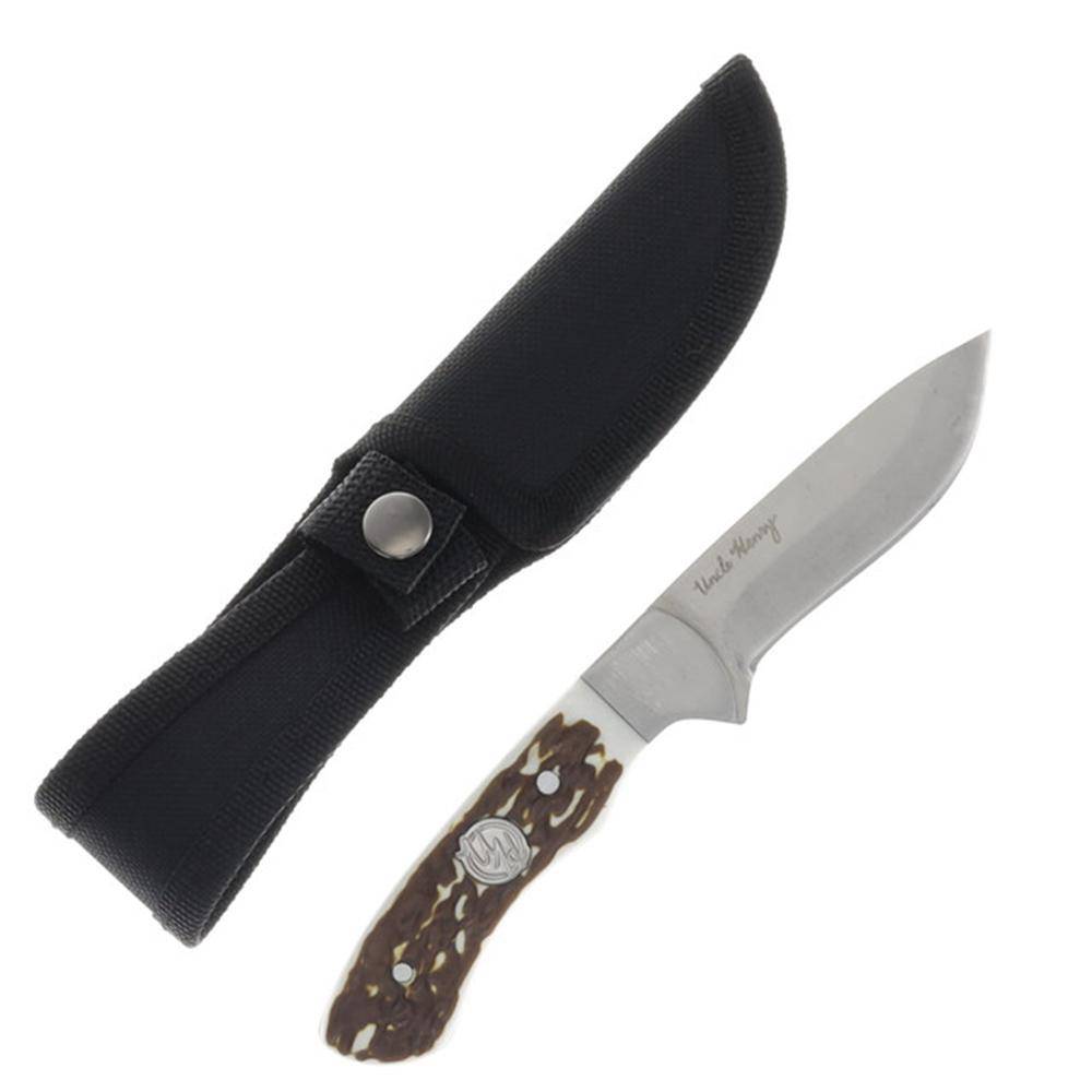 Uncle Henry Knife Combo with Tin 1 Fixed Knife 2 Folding Knives - Image 12