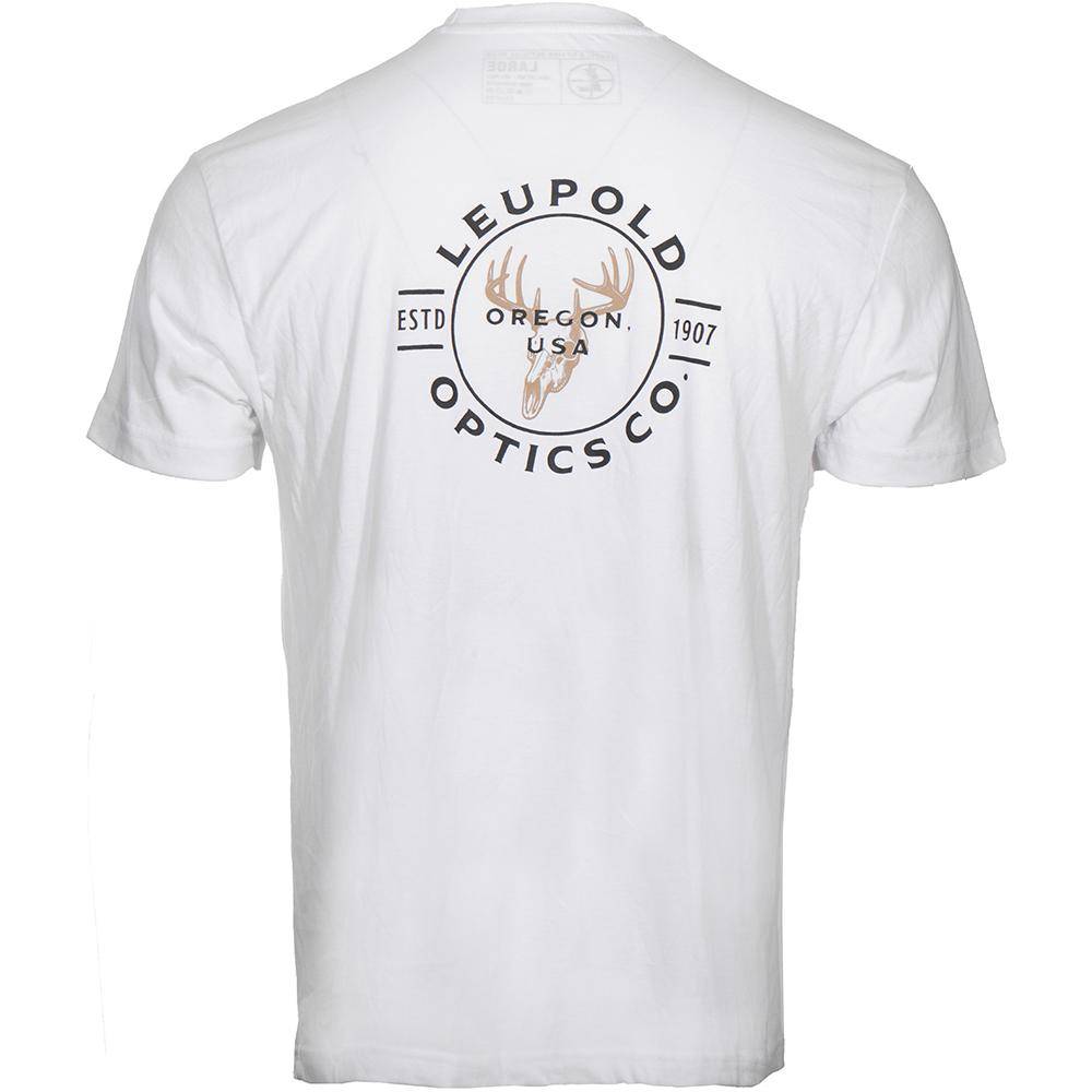Leupold Buck Country Short Sleeve Shirt White 2XL