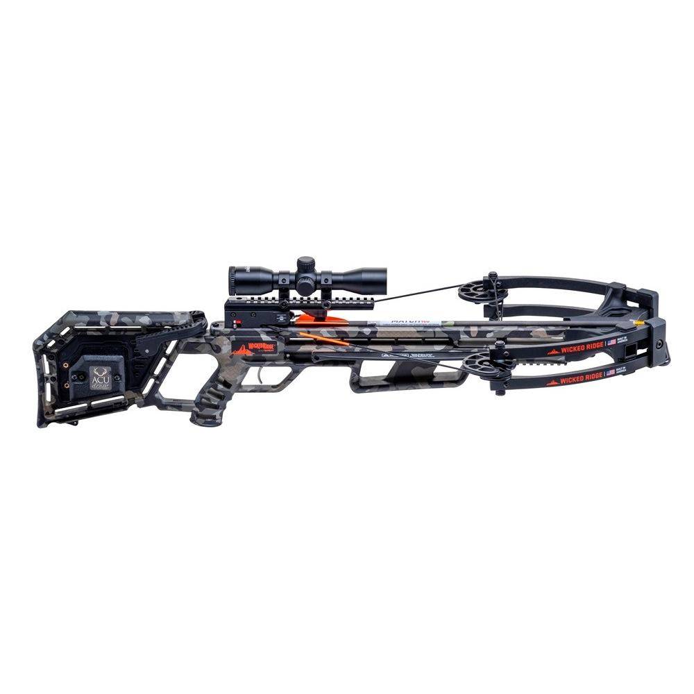TenPoint Wicked Ridge Commander 400 Crossbow 400 fps Peak Camo with Scope - Image 4