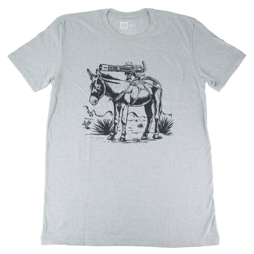 MAGPUL BURRO CVC TSHRT GRAY 2XL