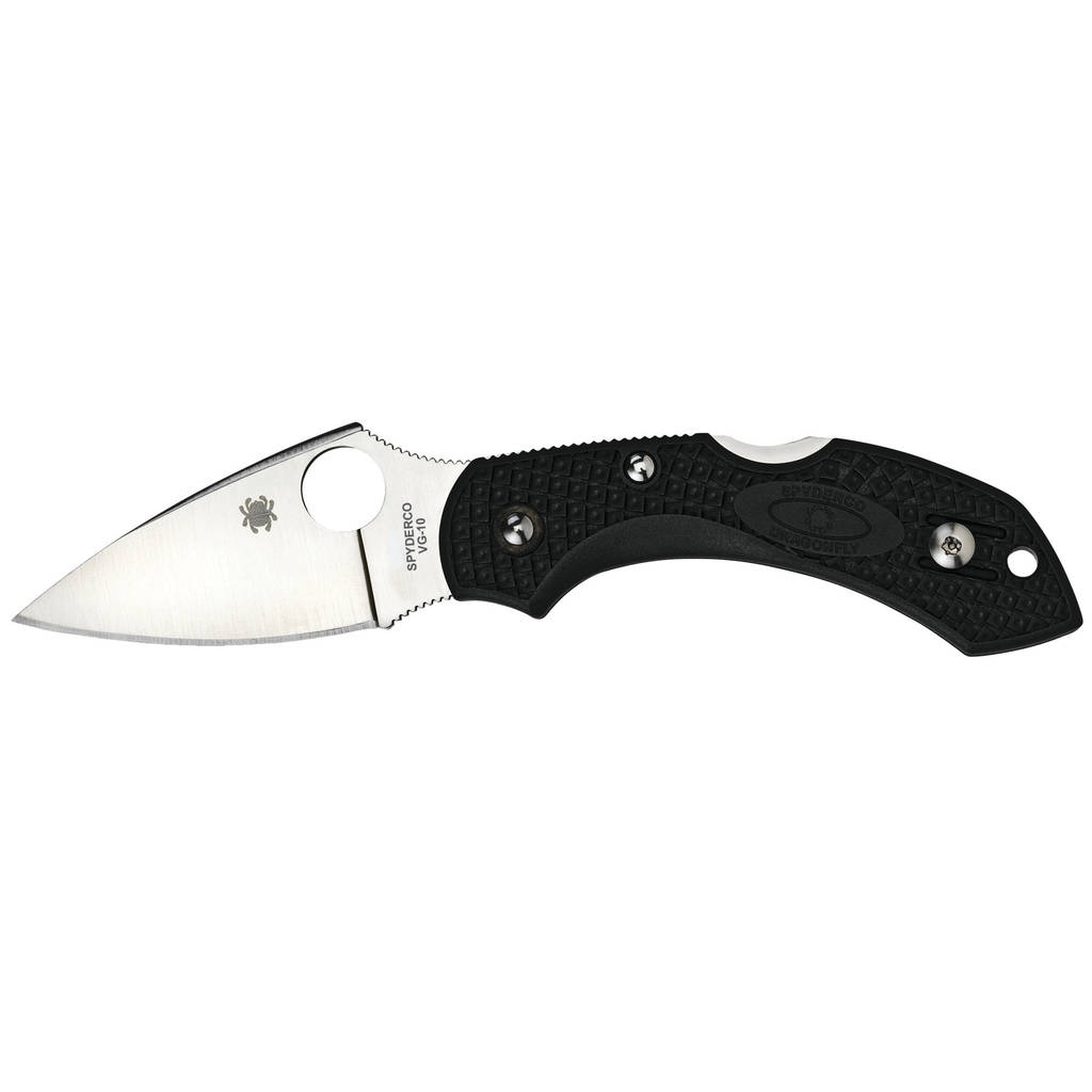 SPYDERCO DRAGONFLY2 BLACK FRN PLAIN