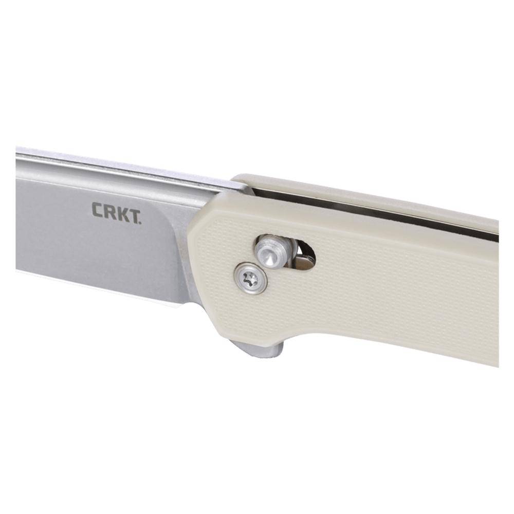 CRKT Q Compact Folding Knife 3" Drop Point Blade Sand - Image 6