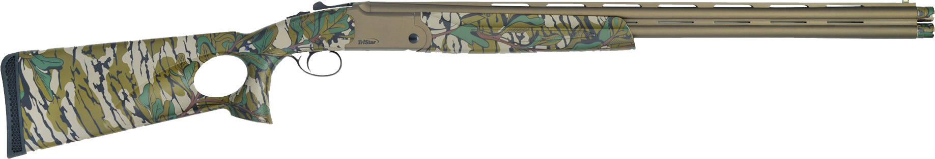 TriStar Upland Hunter Shotgun 20 ga 3" Chamber 2rd Capacity 26" Barrel Bronze Mossy Oak Green Leaf - Image 3