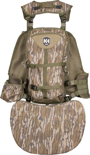Knight & Hale Run N' Gun 300 Turkey Vest Mossy Oak Bottomland - Image 5