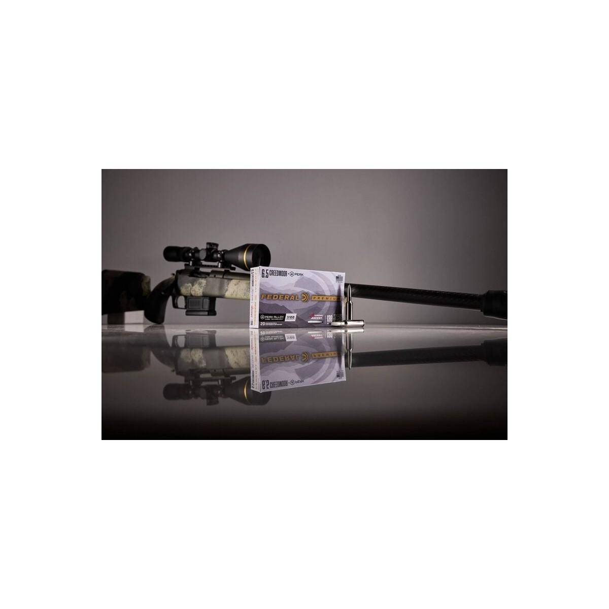 Federal Berger Elite Hunter Rifle Ammunition 6.5 Creedmoor +Peak 156gr OTM 2900 fps 20/ct - Image 2
