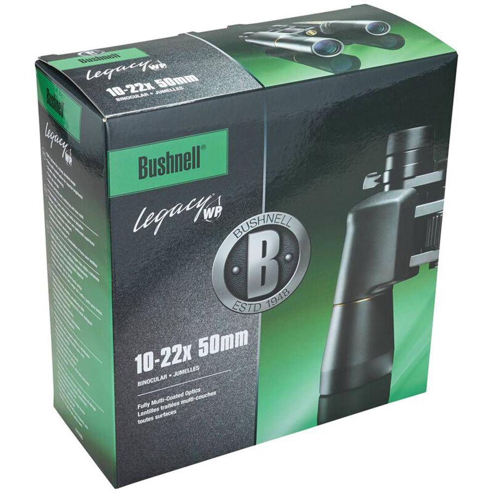 Bushnell Legacy WP Binoculars 10-22x50 Black - Image 4