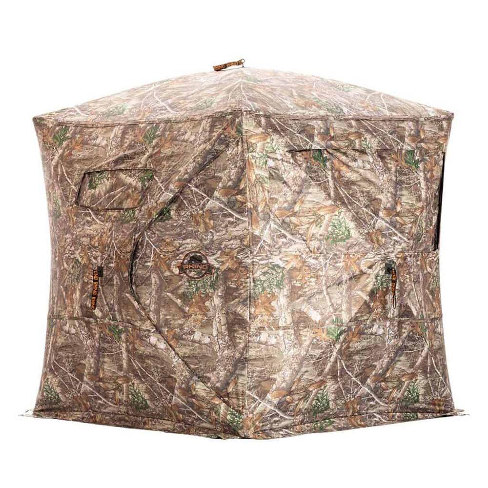 Rhino Blinds R180 Ground Blind Mossy Oak Bottomland - Image 2