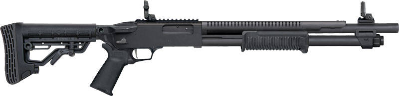 Mossberg 590R Shotgun 12ga 6rd Capacity 18.5" Barrel AR Mil-Spec Adjustable Stock Magpul MOE+ Grip - Image 2