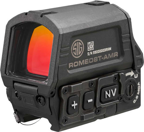 Sig Sauer Romeo8T-AMR Red Dot Sight 1x40mm Quad Ballistic Circle Dot 2.0 Black - Image 4