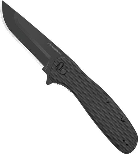 Outdoor Edge Razor VX2 Replaceable Blade Folding Knife 3" Drop Point Blade Black - Image 7